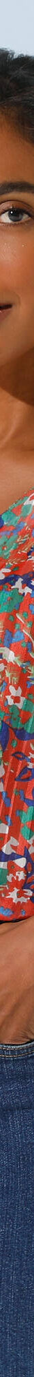 Bedrukte bloes met knoopsluiting en bloezende mouwen, jacquardvoile (perzik) Bedrukte bloes met knoopsluiting en bloezende mouwen, jacquardvoile (perzik)